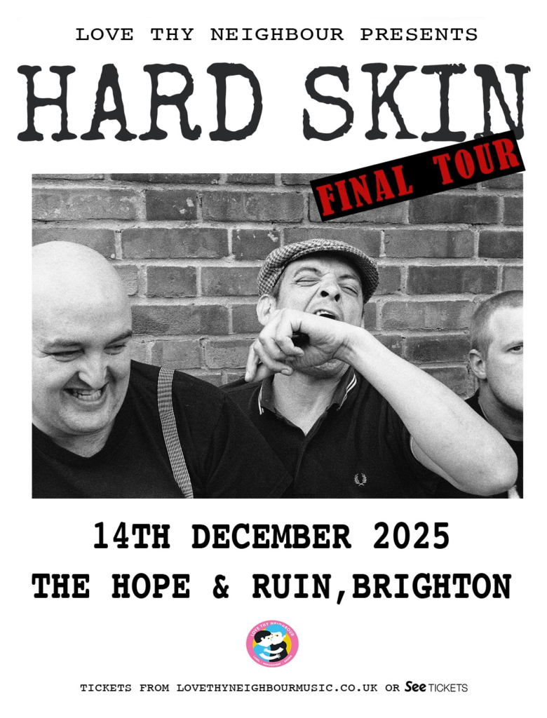 See Punk Rockers Hard Skin At Hope & Ruin This December!