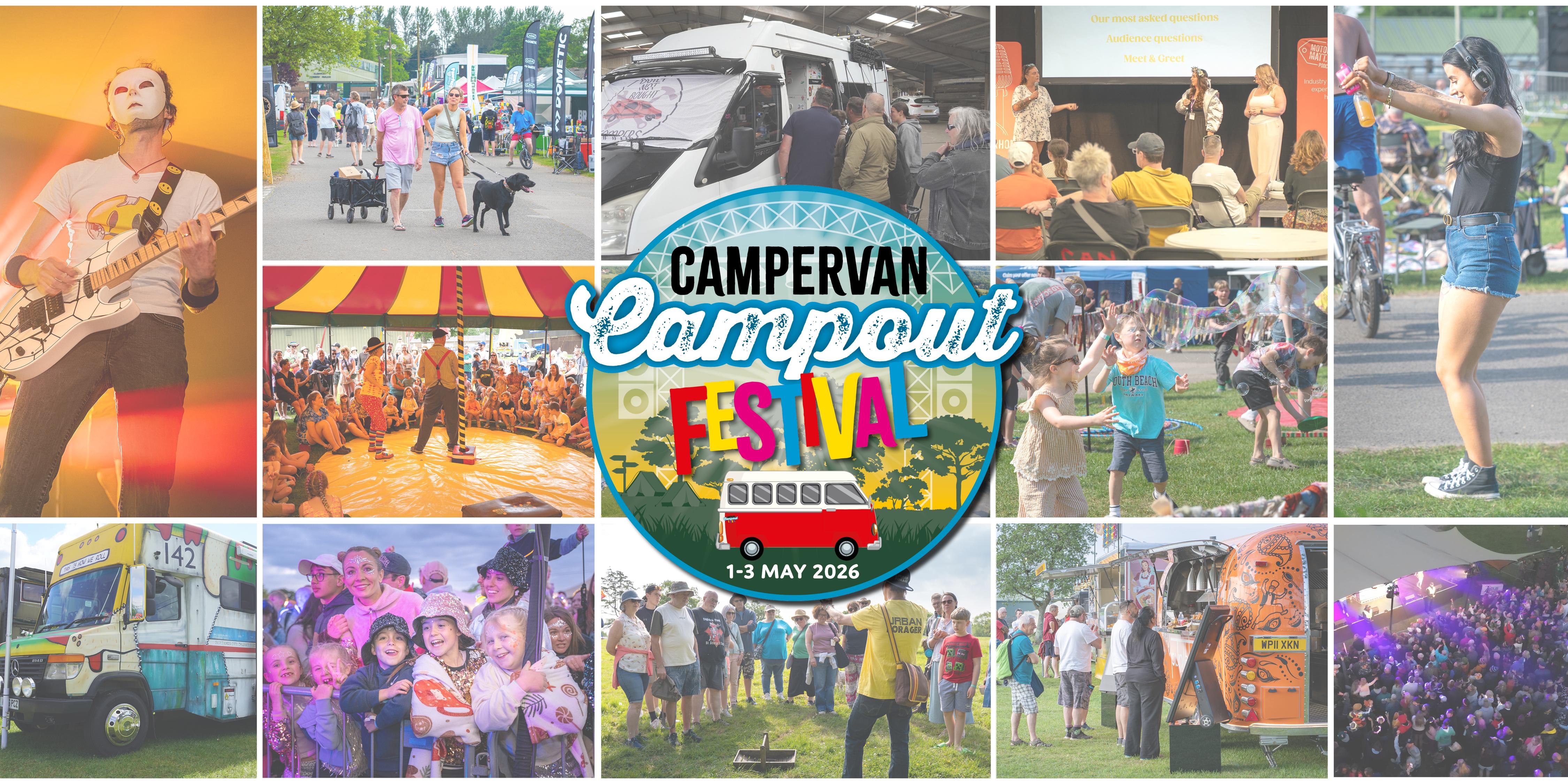Campervan Campout Festival 2026 - Day Tickets