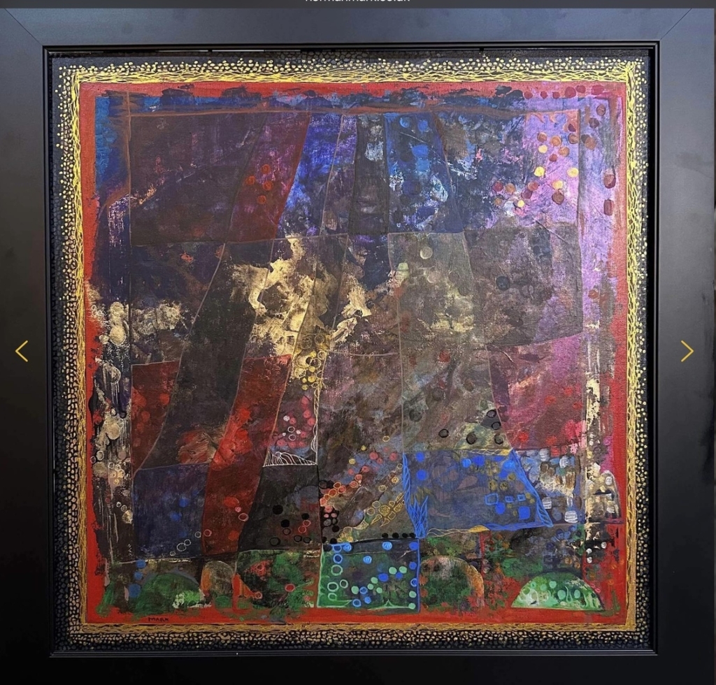 Exhibition of paintings by Norman Mark