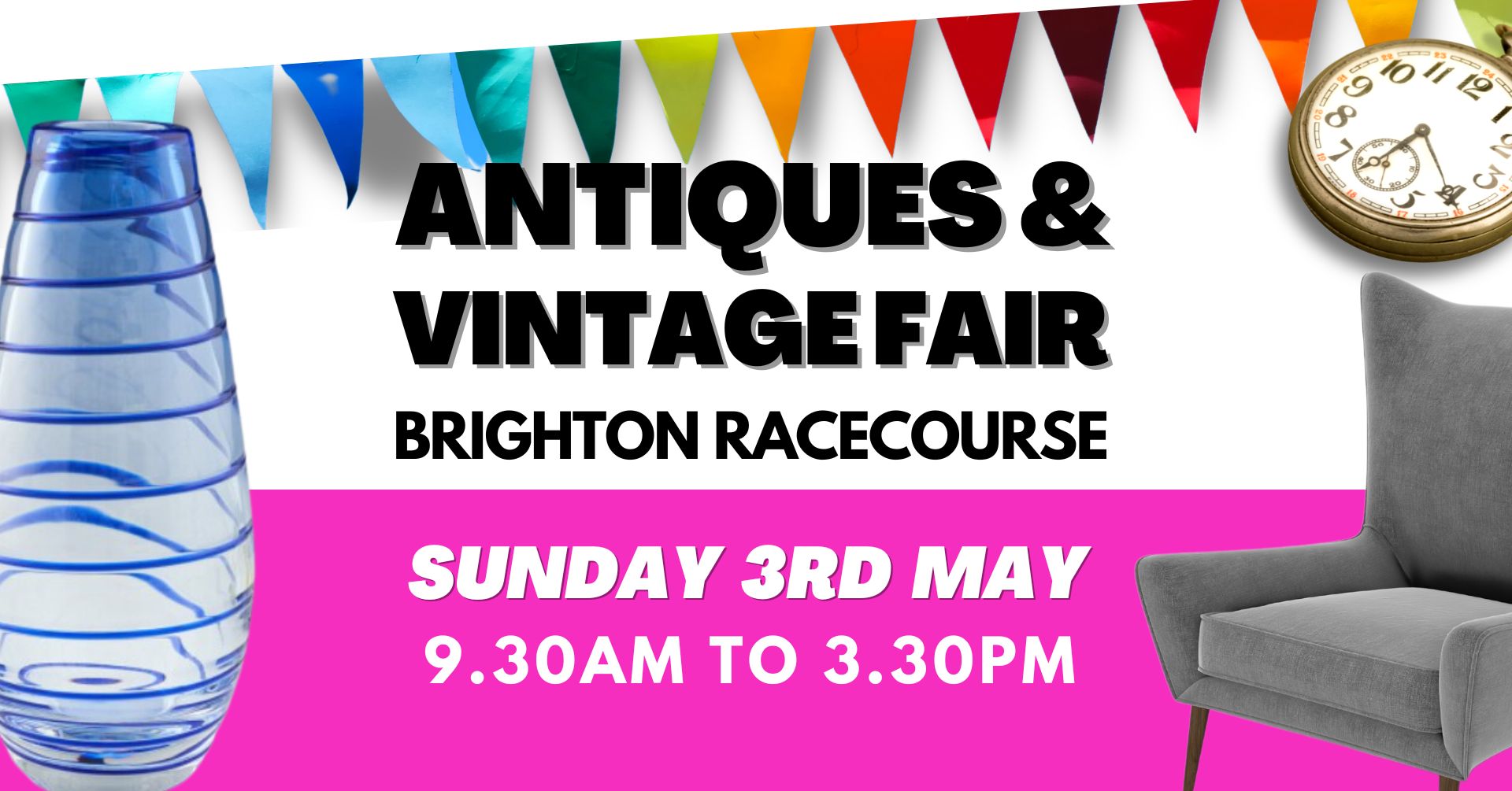 Brighton Racecourse Antiques and Vintage Fair