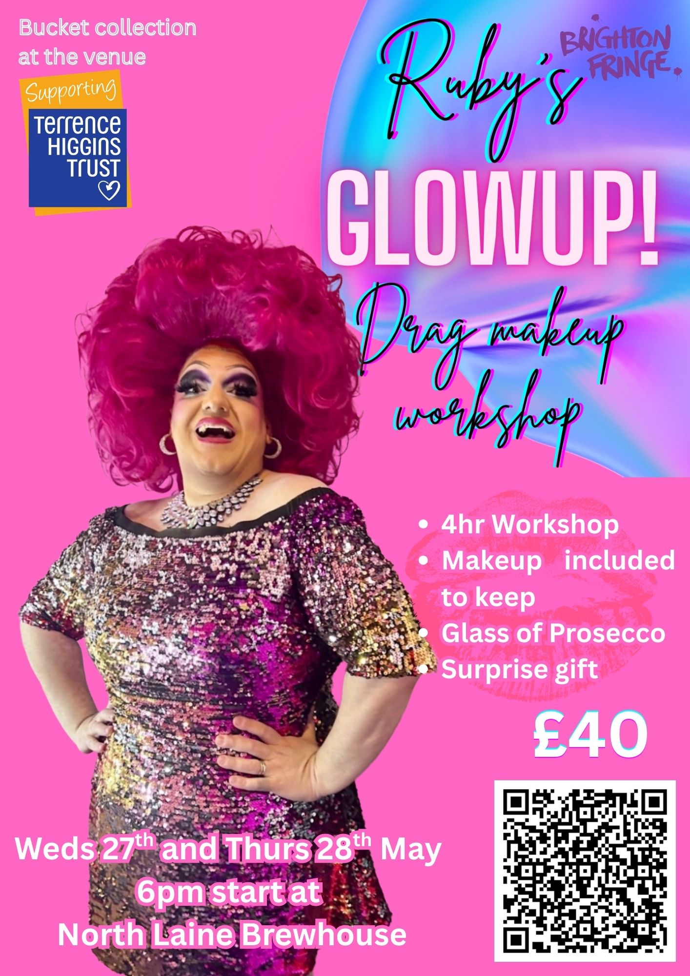 Ruby's Glowup- Drag Makeup Tutorial Workshop