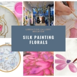 Floral silk painting with Ruth Egon