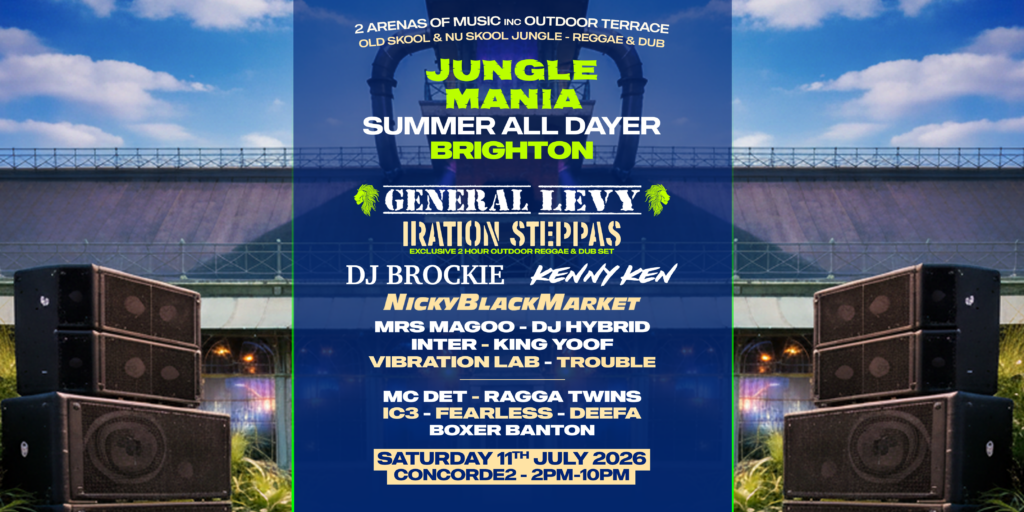 Jungle Mania Brighton | Summer All Dayer
