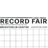 First Press Record Fair at the Brighthelm Centre – August 8th 2026 First Press Record Fair at the Brighthelm Centre – August 8th 2026