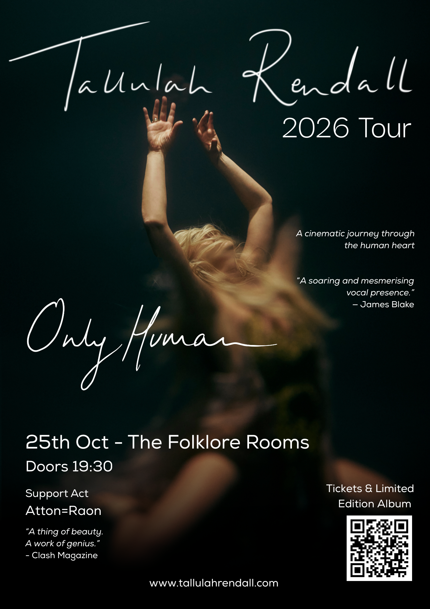 Tallulah Rendall – Only Human UK Tour (Brighton)