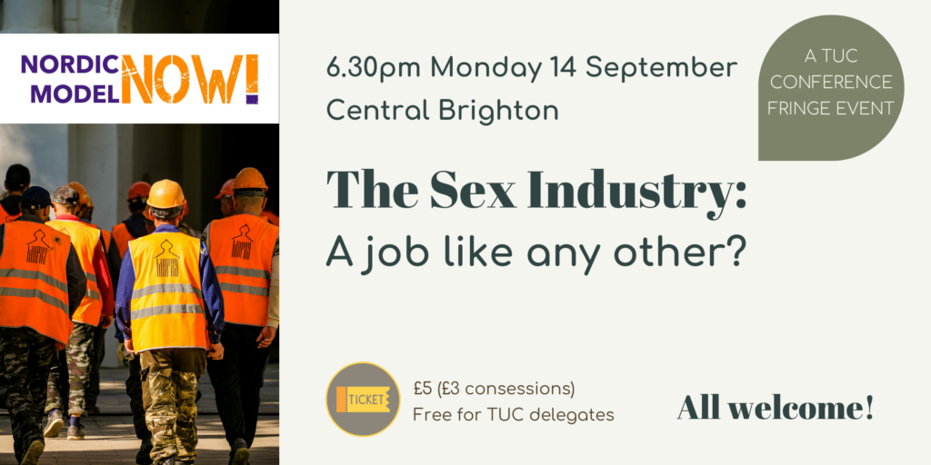 The Sex Industry: A job like any other?