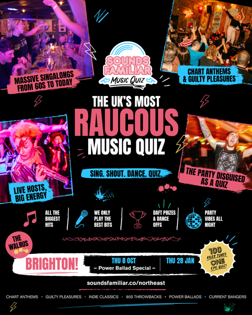 Sounds Familiar Music Quiz – Brighton