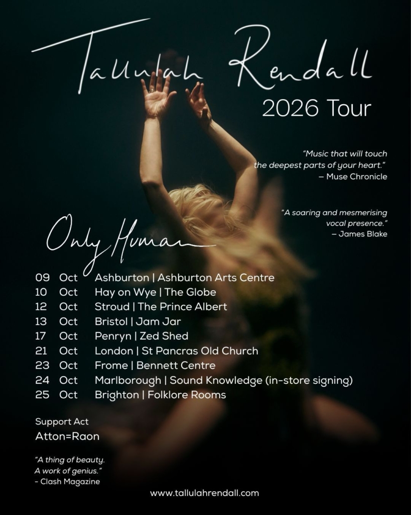 Tallulah Rendall — The Folklore Rooms, 25 October
