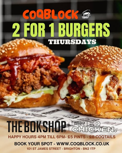 2 fo 1 burgers coqblock