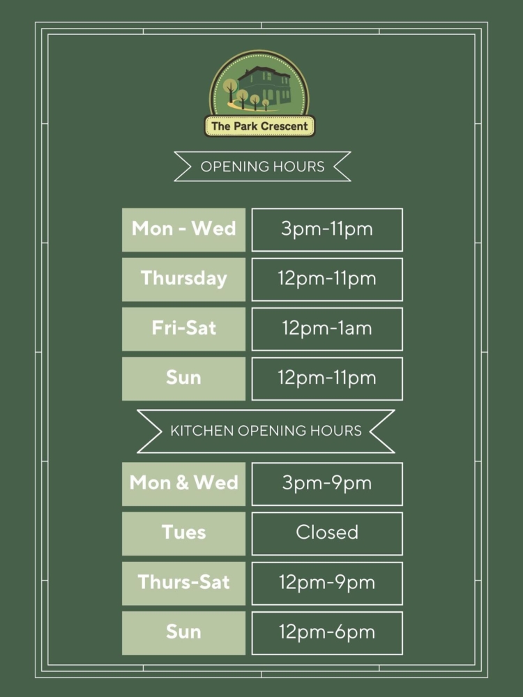 Opening Hours